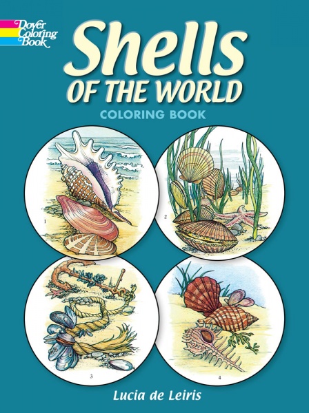 Shells of the World Coloring Book