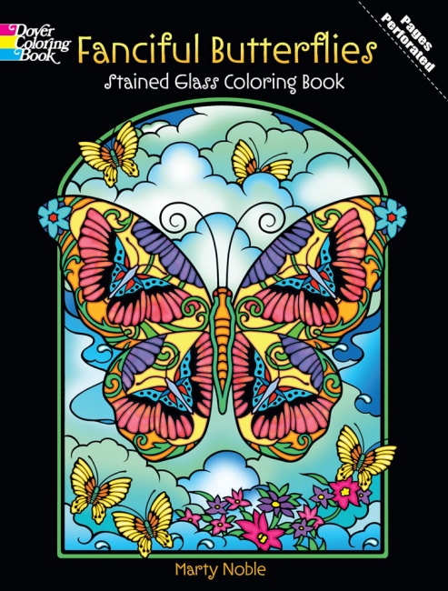 Stained Glass Colouring Books