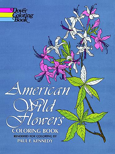 American Wild Flowers Coloring Book