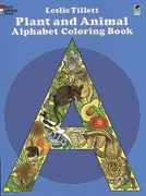 Plant and Animal Alphabet Coloring Book
