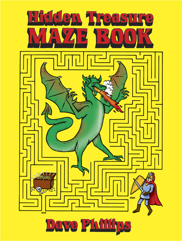 Hidden Treasure Maze Book