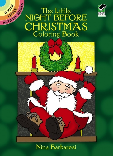 The Little Night Before Christmas Coloring Book