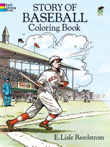 Story of Baseball Colouring Book