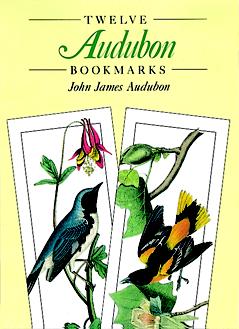 Twelve Audubon Bookmarks