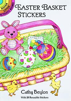 Easter Basket Stickers
