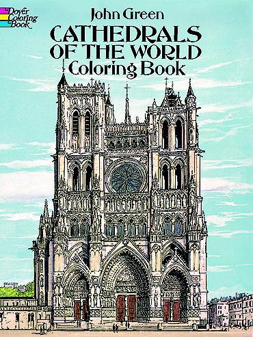 Cathedrals of the World Coloring Book