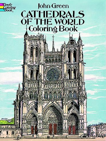 Cathedrals of the World Coloring Book