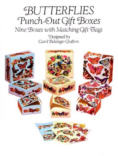 Butterflies Punch-out Gift Boxes