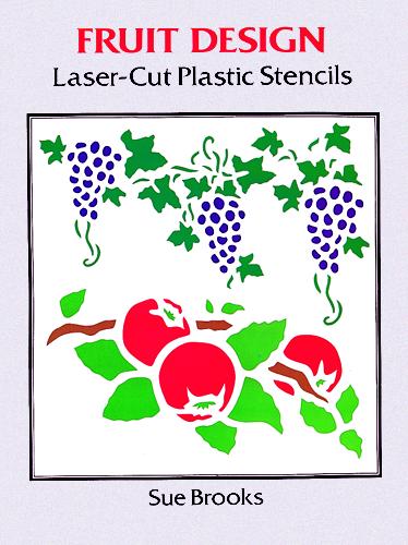 Fruit Designs Laser-Cut Plastic Stencils