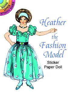 Heather the Fashion Model Sticker P
