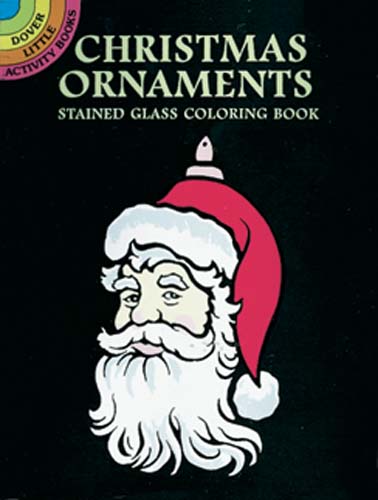 Christmas Ornaments Stained Glass Coloring Book