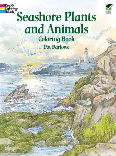 Seashore Plants and Animals Coloring Book