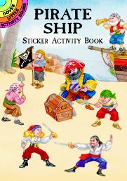 Pirate Ship Sticker Activity Book