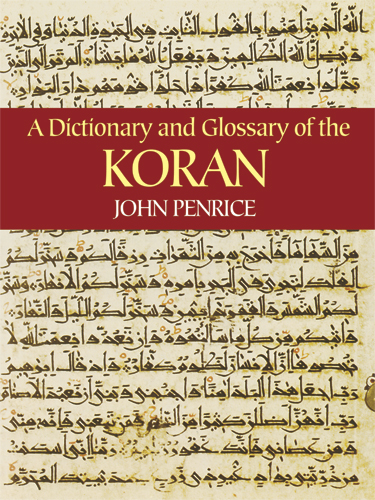 Dictionary and Glossary of the Koran