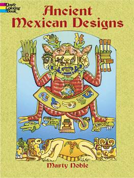 Ancient Mexican Designs Colouring Book
