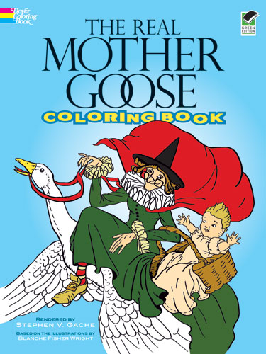 The Real Mother Goose Coloring Book