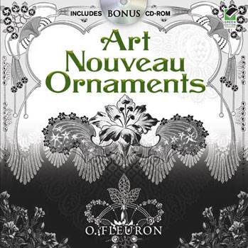 Art Nouveau Ornaments: Includes CD-ROM