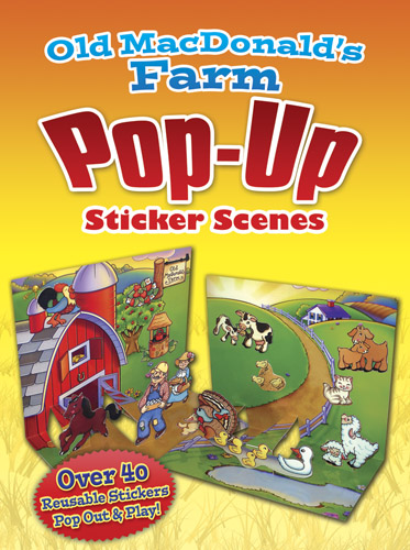 Old MacDonald's Farm PopUp Sticker Scenes