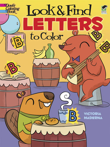 Look & Find Letters to Color