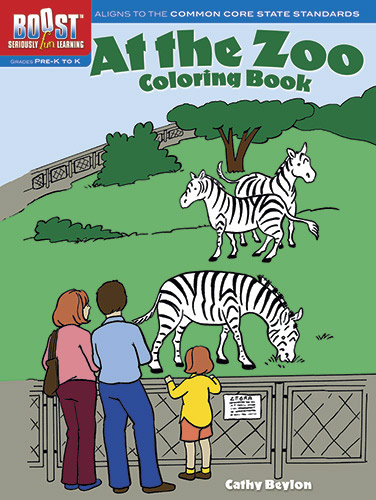 BOOST At the Zoo Coloring Book