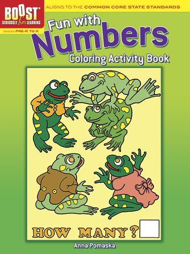 BOOST Fun with Numbers Coloring Activity Book