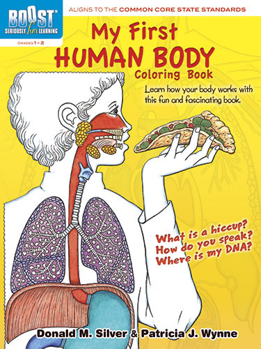 BOOST My First Human Body Coloring Book