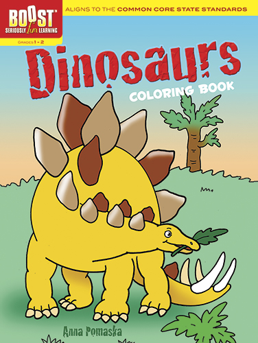 BOOST Dinosaurs Coloring Book