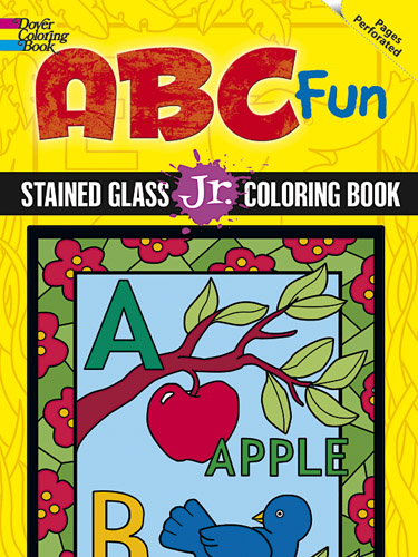 ABC Fun Stained Glass Jr. Coloring Book