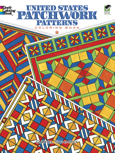 United States Patchwork Patterns Coloring Book