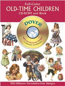Full-Color Old-Time Children CD-ROM and Book