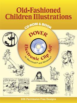 Old-Fashioned Children Illustrations CD-ROM and Book