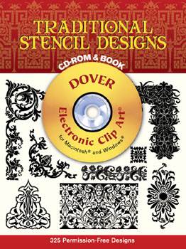 Traditional Stencil Designs CD-ROM and Book
