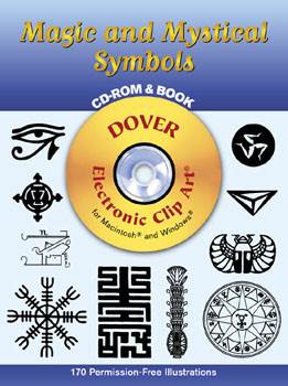 Magic and Mystical Symbols CD-ROM and Book