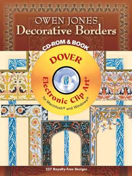 Owen Jones Decorative Borders CDROM and Book