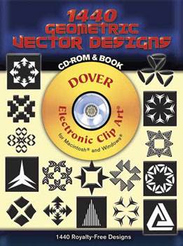 1440 Geometric Vector Designs CD-ROM and Book