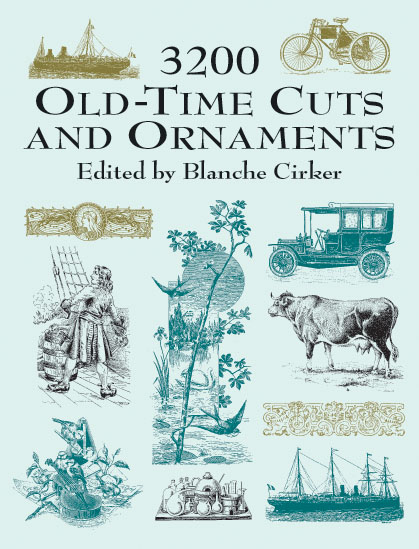3200 Old Time Cuts and Ornaments