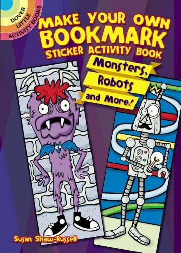 Make Your Own Bookmark Sticker Activity Book