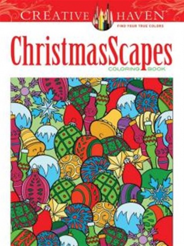 Creative Haven ChristmasScapes Coloring Book