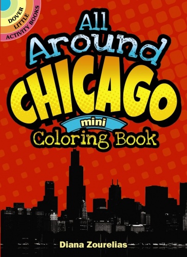 All Around Chicago Mini Coloring Book