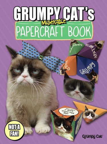 Grumpy Cat's Miserable Papercraft Book