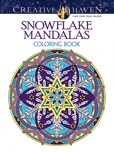 Creative Haven Snowflake Mandalas Coloring Book