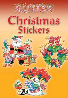 Glitter Christmas Stickers