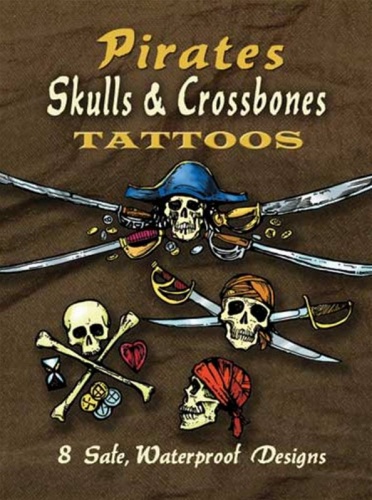 Pirates Skulls and Crossbones Tattoos