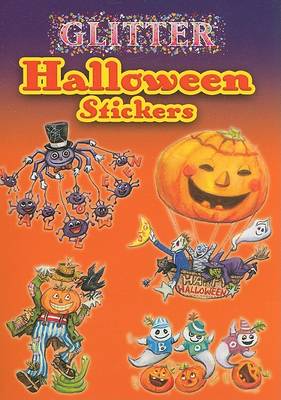 Glitter Halloween Stickers