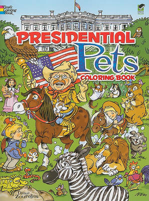 Presidential Pets Coloring Book
