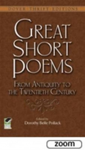 Great Short Poems from Antiquity to the Twentieth Century