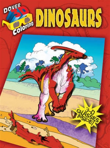 3-D Coloring Book - Dinosaurs