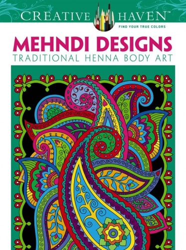 Creative Haven Mehndi Designs Coloring Book