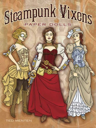 Steampunk Vixens Paper Dolls