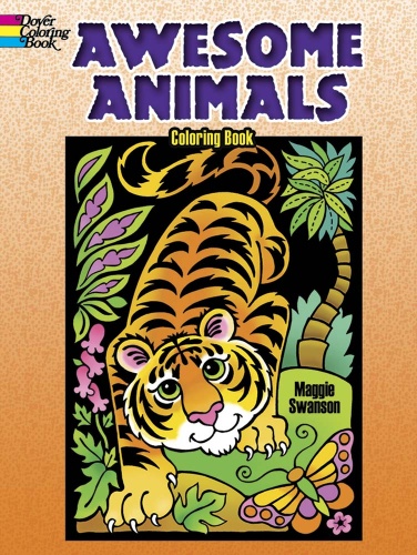 Awesome Animals Coloring Book